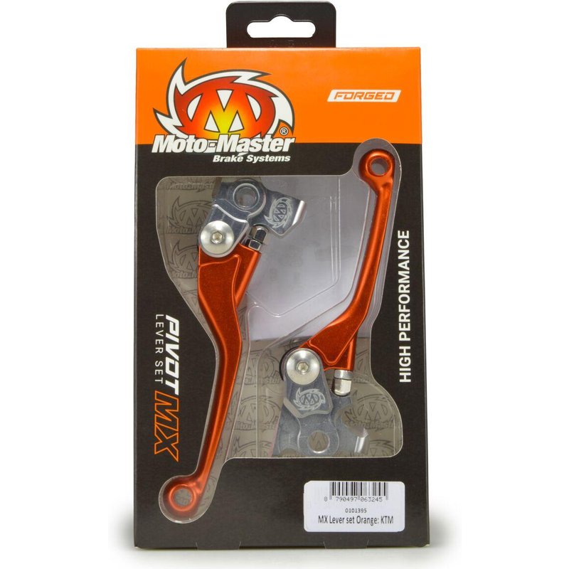 101395 - 0101395 - Moto Master Pivot Lever Set - KTM EXC300 TPI 2018-2022 - Orange