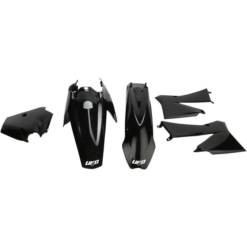 KTKIT505@001 - UFO Plastics Kit For KTM SX105 2007-2010 - Black