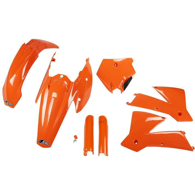 KTKIT502F@999 - UFO Replacement Plastics Kit For KTM SX125 2004 - OEM/Orange