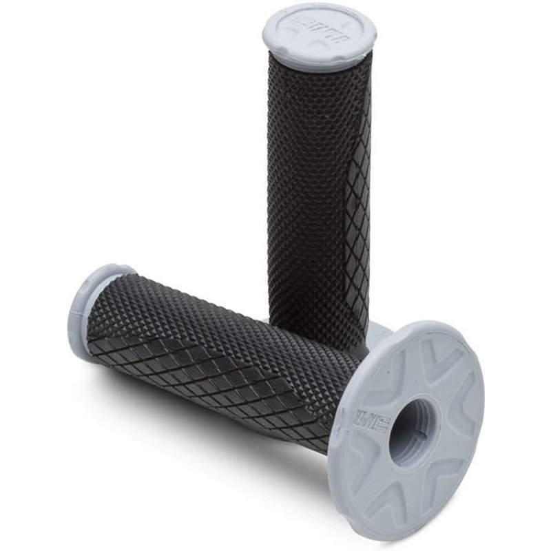 Pro Taper Synergy MX Dual Density Full Diamond Grips - Grey