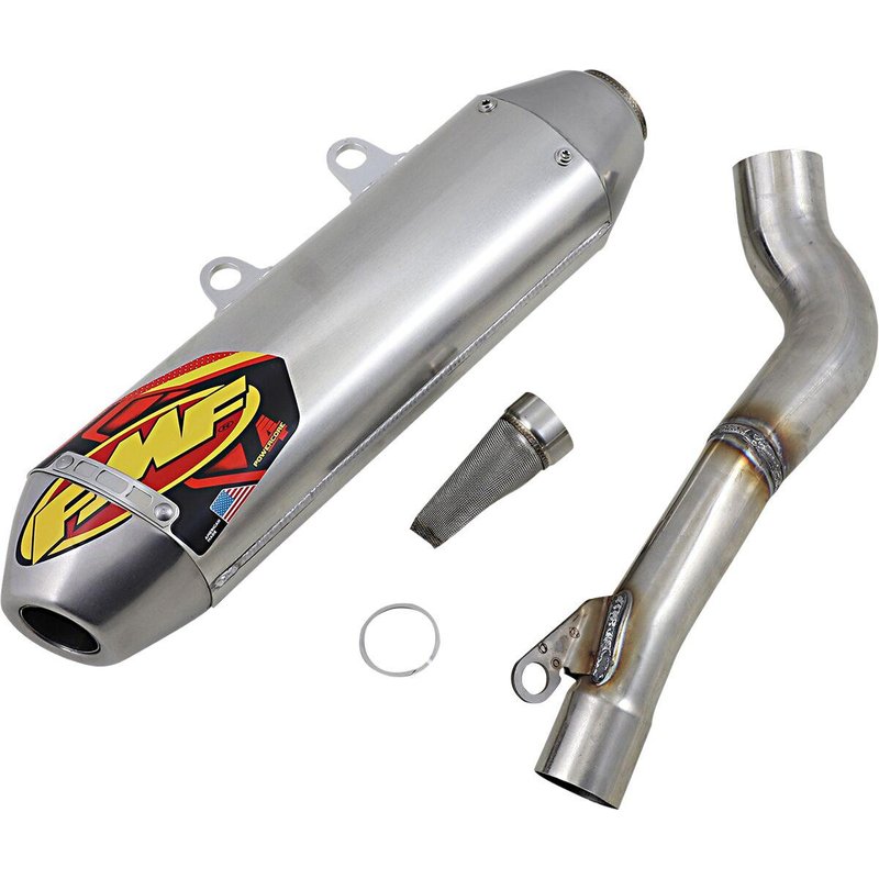 045666 - 045666 - FMF Powercore 4 Hex Slip On Exhaust Silencer - Beta RR 350/390/430/480 2020-23