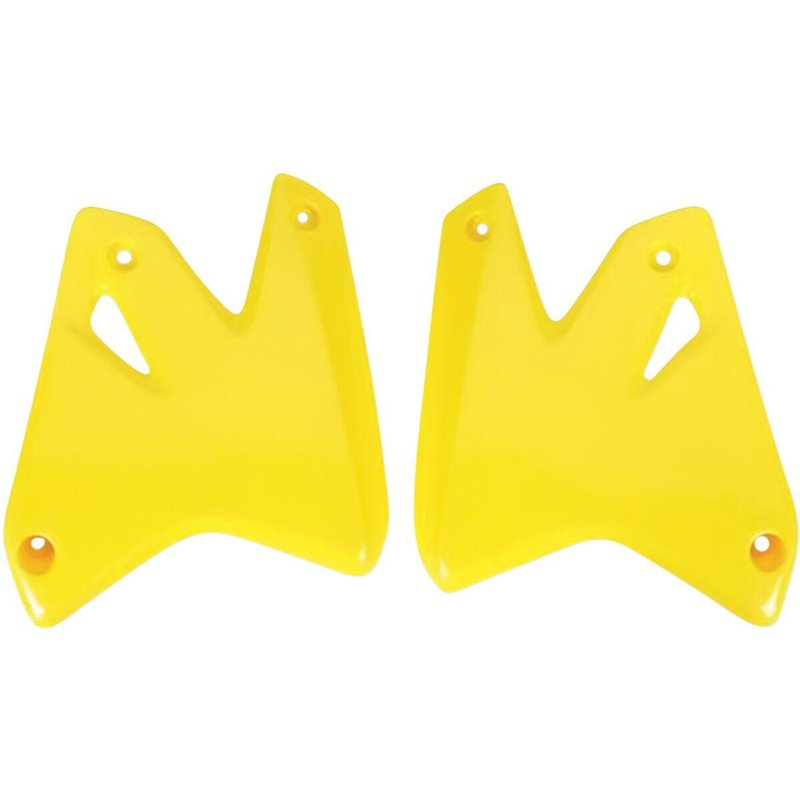SU03978#101 - UFO Replacement Radiator Scoops For Suzuki DRZ400 2000-2005 - RM Yellow