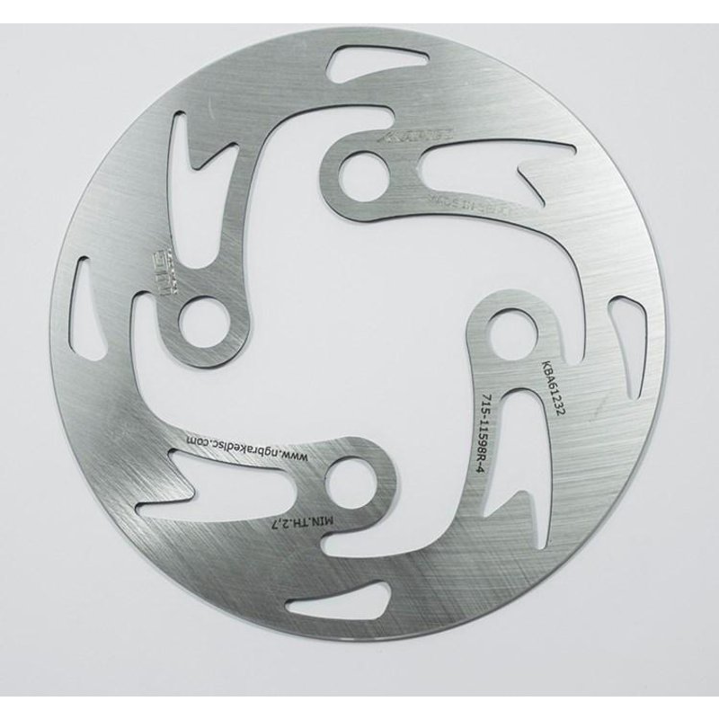 NG Brakes Standard Front Brake Disc - Gas Gas TXT Pro 2007-2025, Jotagas 2012-2019, Sherco 2012-2024, TRS 2015-2025