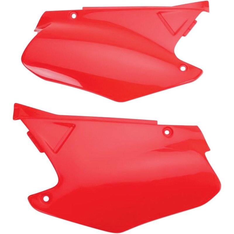 HO03665#070 - UFO Side Panels For Honda CR125 2000-2001 - OEM Matched/Red