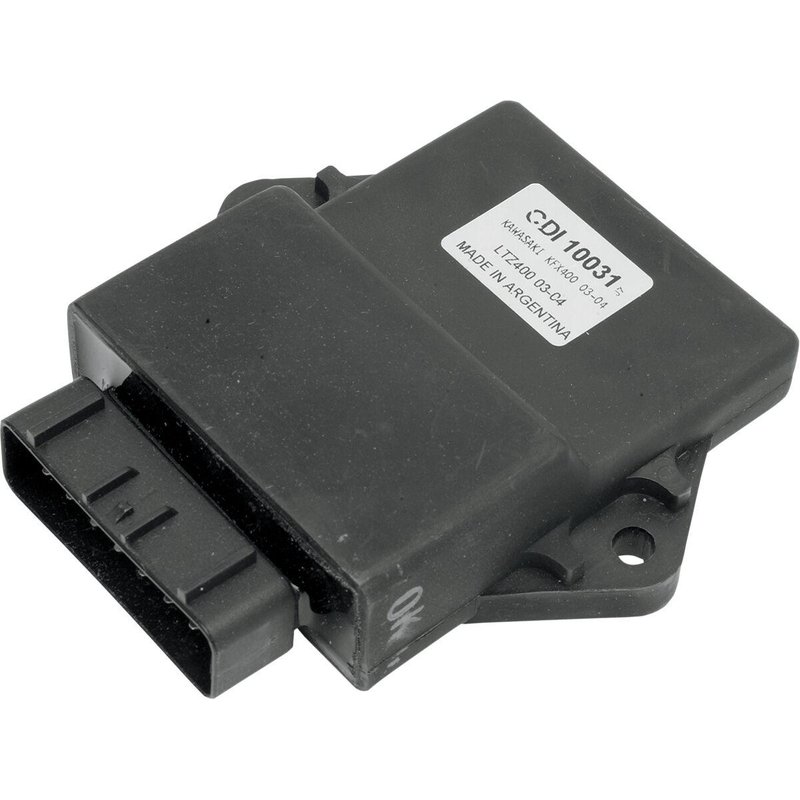 15-301 - Ricks ATV Hot Shot Series CDI Boxes For Kawasaki KFX400 2X4 2003-2004 - Black