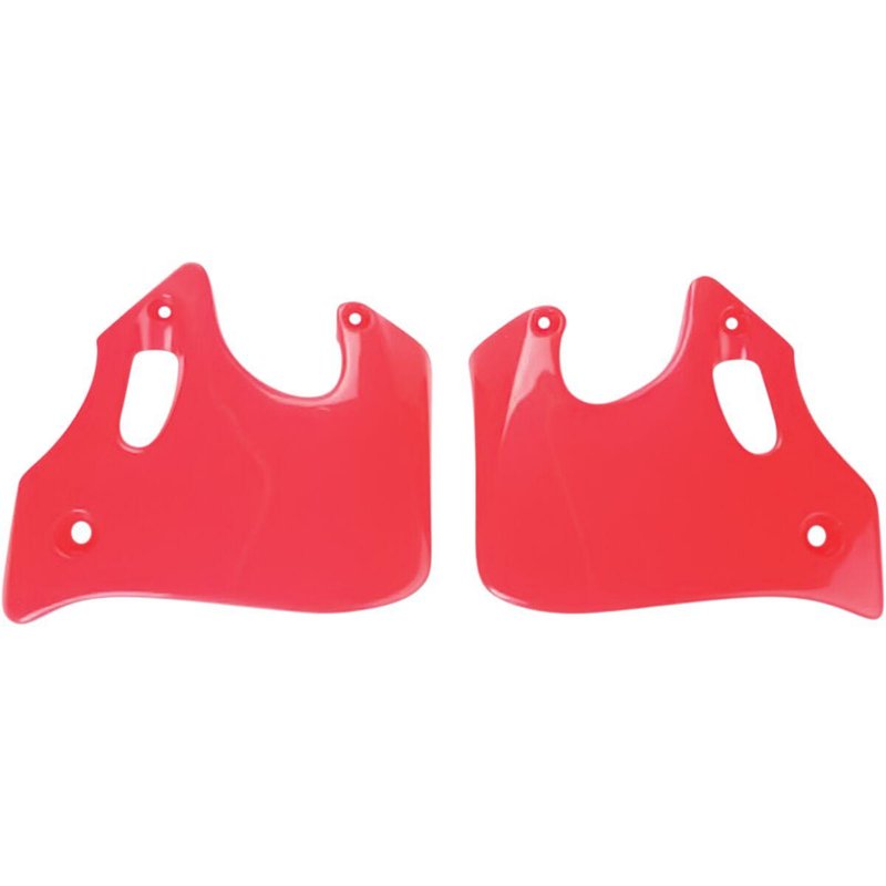 HO02653#067 - UFO Replacement Radiator Scoops For Honda CR125 1993-1994 - CR Red/Red