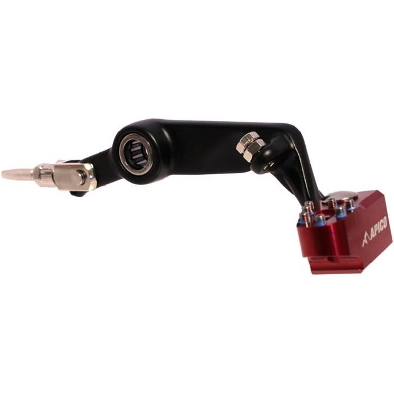 Apico Elite Trials Brake Pedal - Beta Evo 125-300 2009-23 - Black/Red