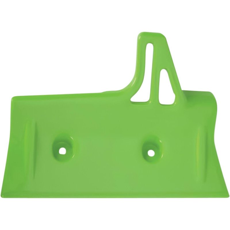 KA02743#026 - UFO Replacement Radiator Scoops For Kawasaki KX 60 A 1984-1985 - KX Green