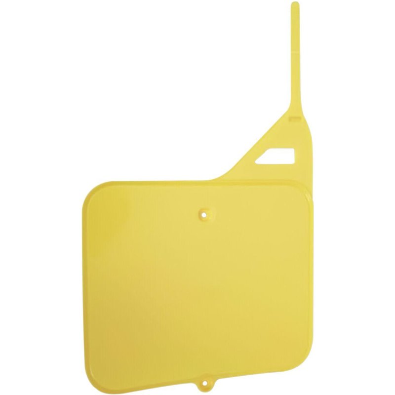 SU02910#101 - UFO Front Number Board For Suzuki RM 125 1987-1995 - OEM/Yellow