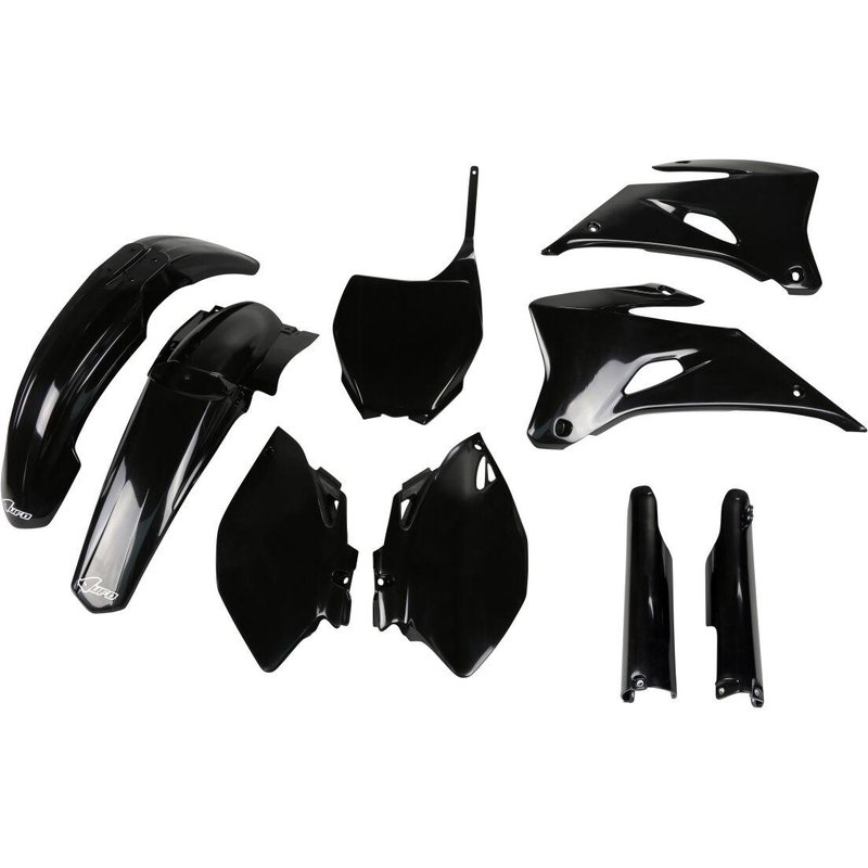 YAKIT305F@001 - UFO Replacement Plastics Kit For Yamaha YZF250 2006-2009 - Black