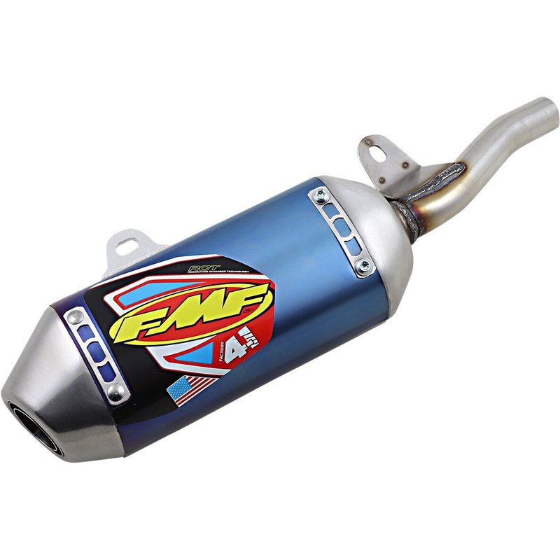 041593 - 18212019 - FMF Factory 4.1 Slip-On Silencer - Honda CRF110F 2019-22
