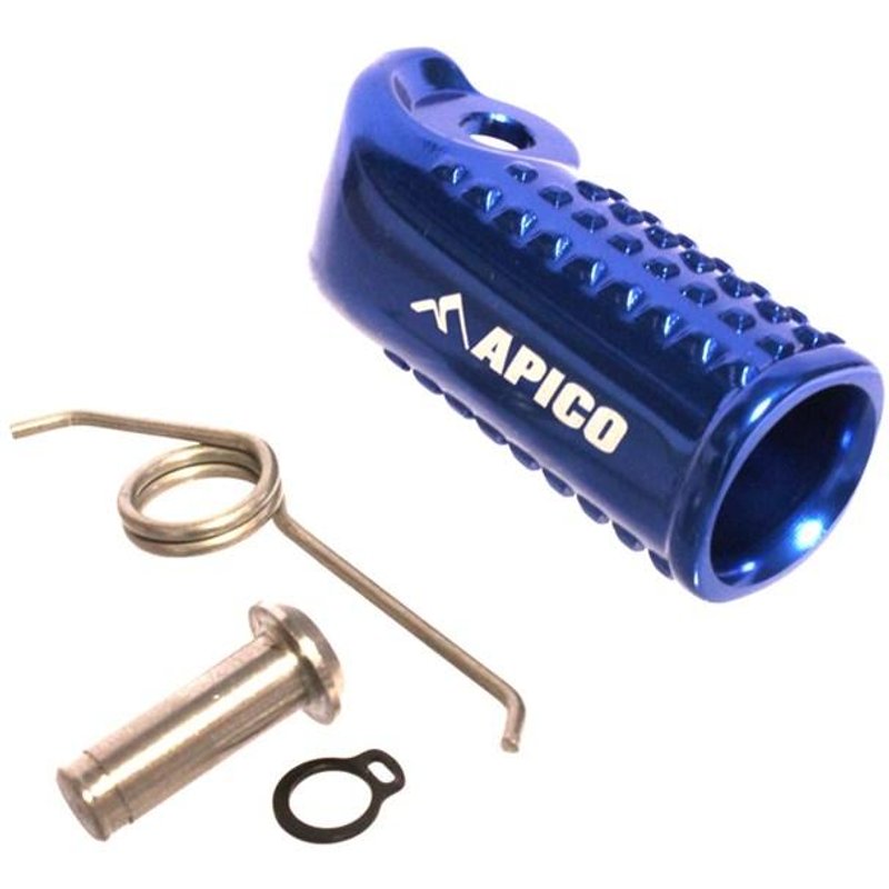 Apico Gear Pedal Tip - KTM/Husqvarna OEM Replacement Tip - 2016-21 - Blue
