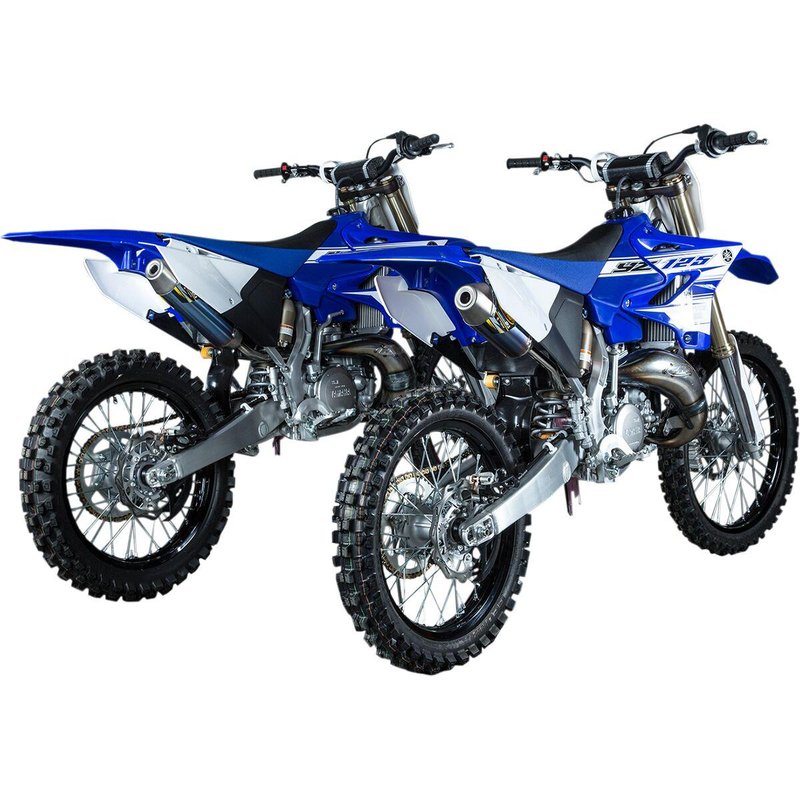 024063 - 024063 - FMF Powercore 2.1 Blue Titanium Silencer - Yamaha YZ250 2002-21