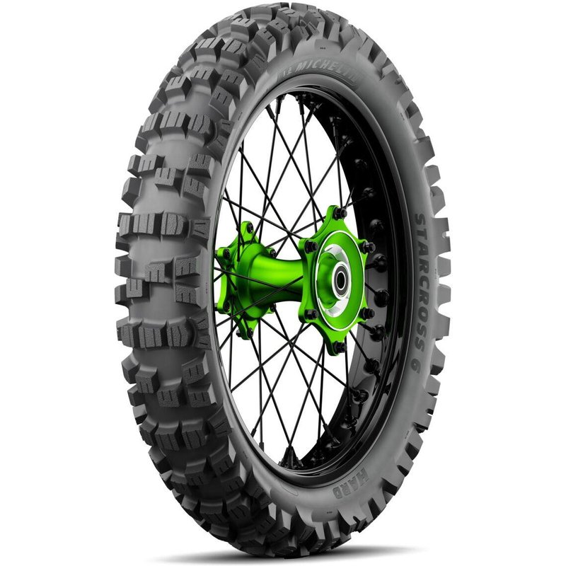 Michelin Starcross 6 ( 110/100-18 TT 64M Rear wheel, M/C, Compound Medium HARD, NHS )