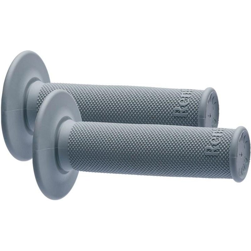Renthal G089 MX Full Diamond Soft Grips - Grey