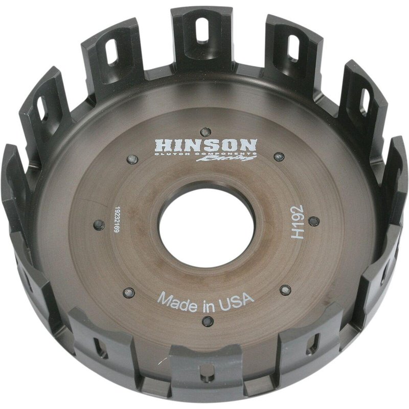 H192 - Hinson Billetproof Clutch Basket For Suzuki RM250 1996-2008 - Akadized/Black