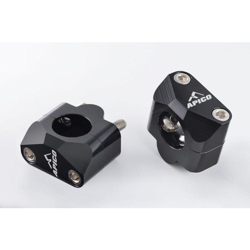Apico Universal Handlebar Conversion Kit For Fat Bars - 22.2mm To 28.6mm