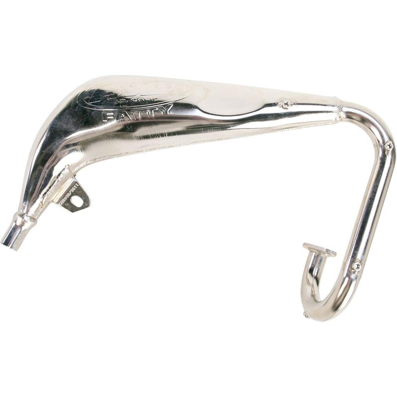 024023 - FMF Gold Series Fatty Header Pipe For Yamaha PW50 1983-2026 - Nickel-Plated