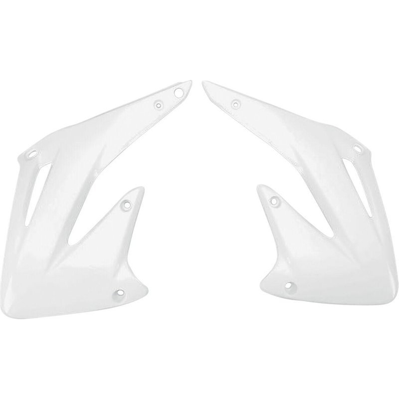 HO03693#041 - UFO Radiator Scoops For Honda CRF450R 2002-2004 - White