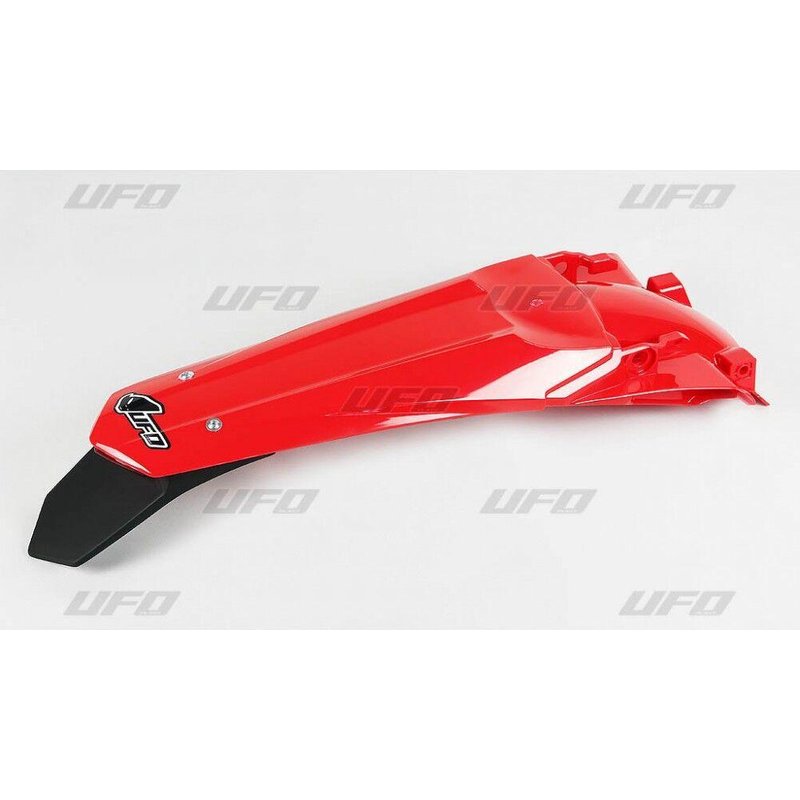 HO04667#070 - UFO Rear Fender With Tail Light - Honda CRF250R 2014-16, CRF450R 2013-16 - Red