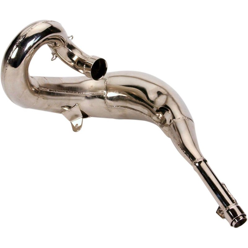 020025 - FMF Gnarly Pipe For Honda CR250 1988-1991 - Nickel-Plated