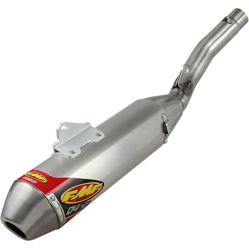 044442 - 044442 - FMF Q4 Hex Slip-On Aluminium Silencer - Yamaha YZF450 2018-21