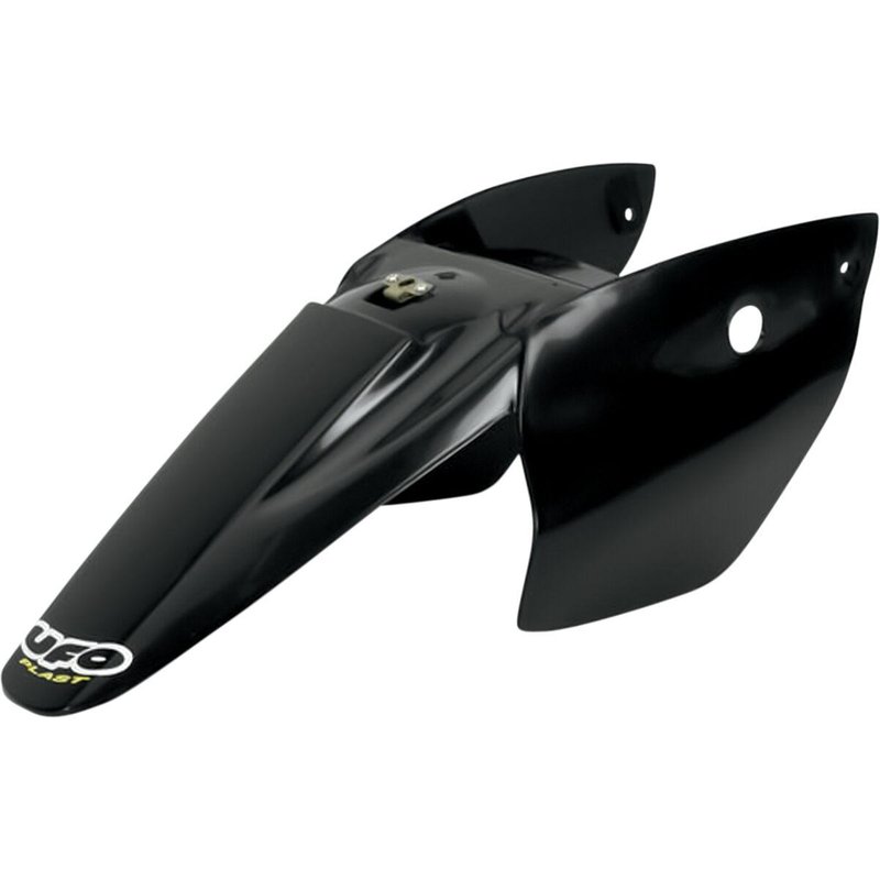 KT03073#001 - UFO Rear Fender & Side Panel Unit - KTM SX65 2002-08 - Black