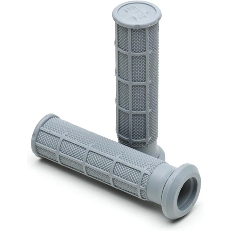 024834 - Pro Taper ATV Single Density Half Waffle Synergy Soft Grips Grey