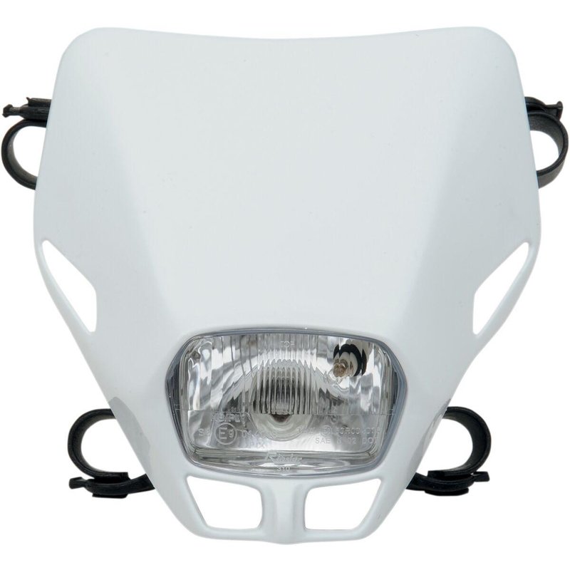 PF01705#041 - UFO Fire-Fly Universal Single Headlight (12V/35W) - White