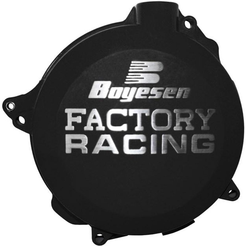 Boyesen Clutch Cover - KTM SX 125/150 2016-20, XC-W 125/150 2017-19, Husqvarna TC/TX 125 2016-19 - Black