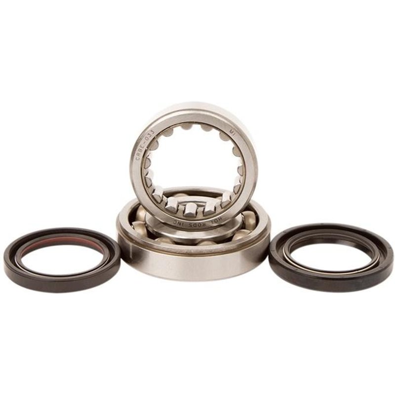 Hot Rods Main Bearing & Seal Kit - Kawasaki KX250 1987-2001, KDX250 1991-94