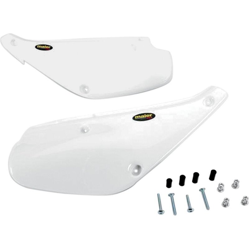205011 - M20501W - Maier Sidepanels - Honda XR80 1993-2000, XR100 1996-2000 - White