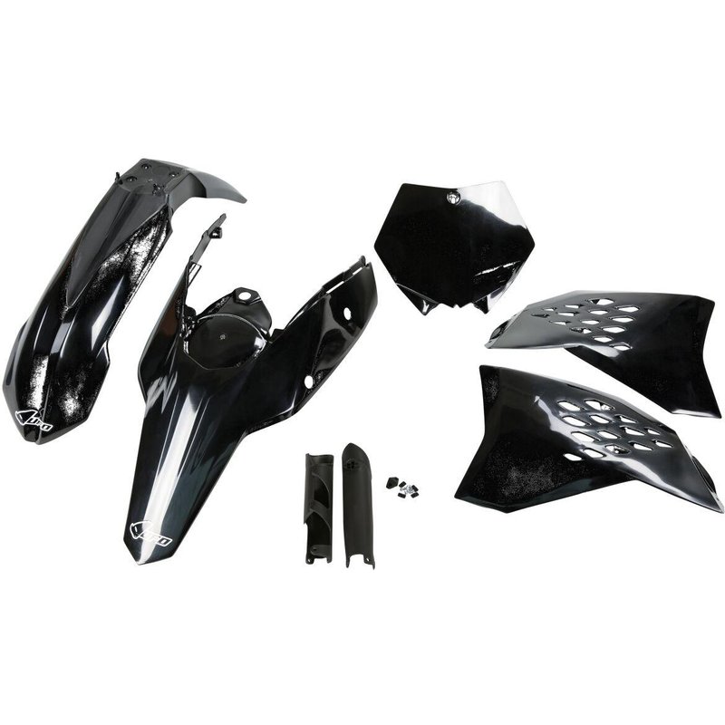 KTKIT506F@001 - UFO Full Plastics Kit - KTM SX 125/250 & SXF 250/450/505 2007-08 - Black