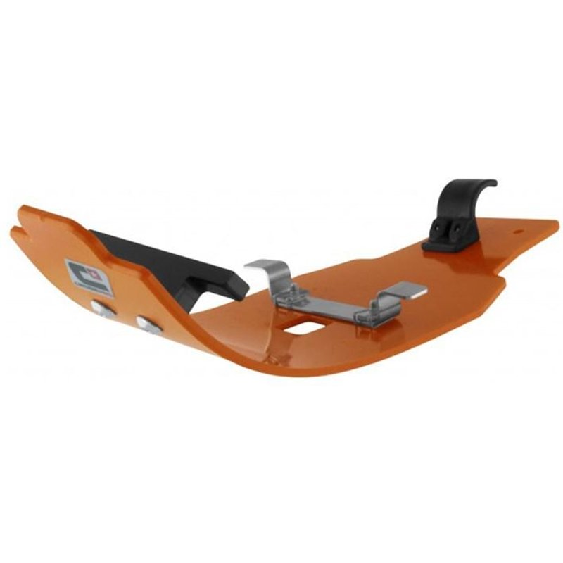 CrossPro DTC MX Skid Plate - KTM SXF450 2016-17, Husqvarna FC450 2016-17 - Orange