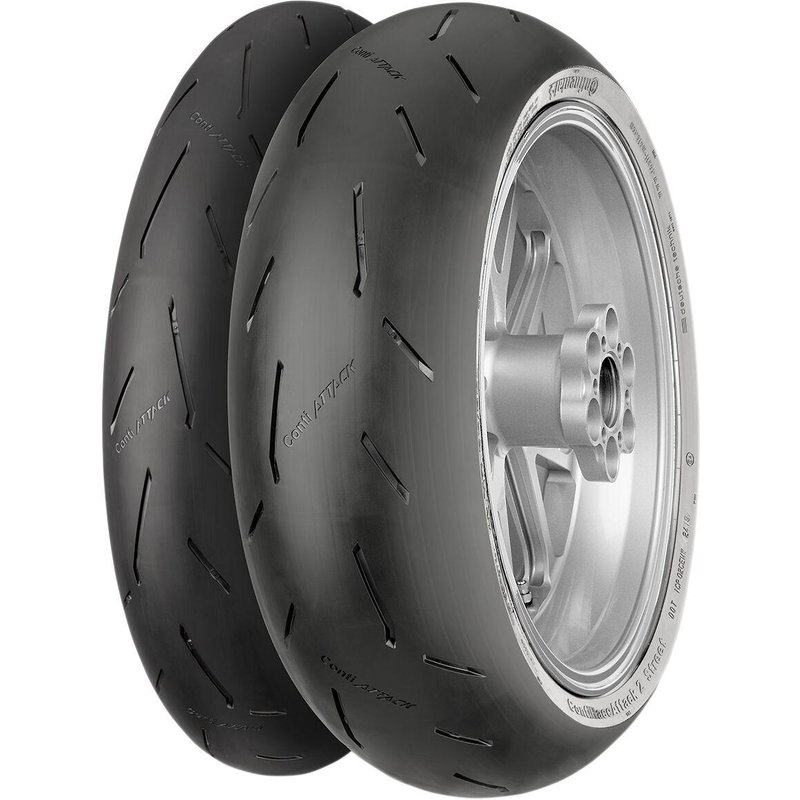 02446620000 - Continental ContiRaceAttack 2 Street 78W TL Rear Tyre - 200/55 - 17"