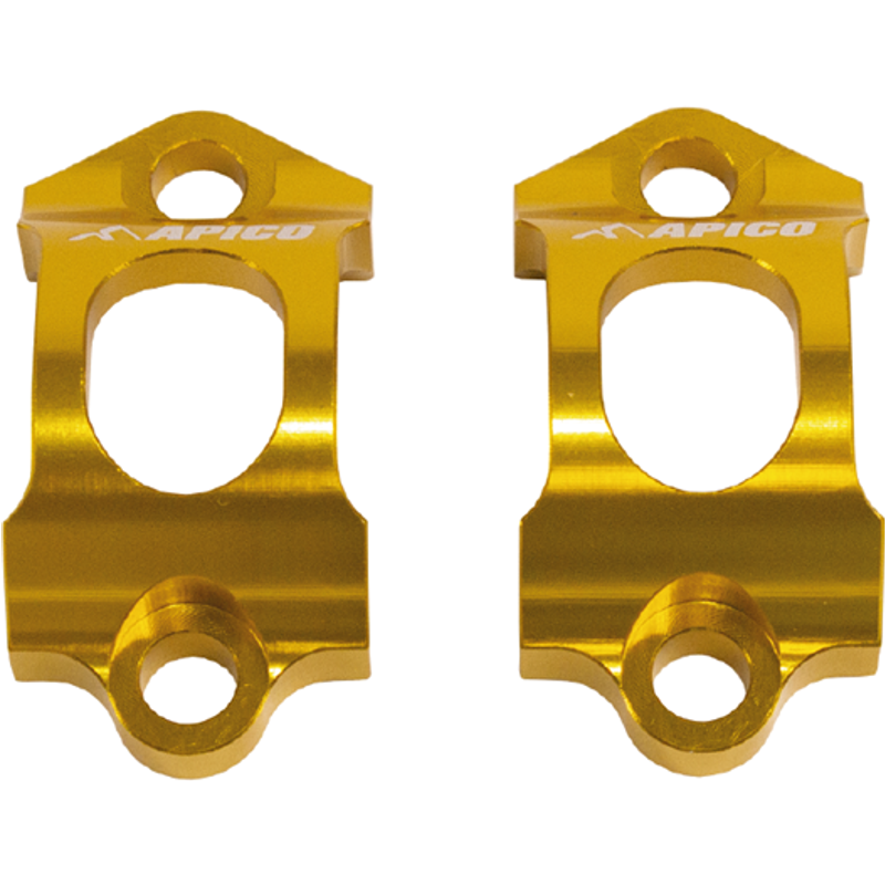 Apico AJP & Braktec Master Cylinder Clamp Set - Gold
