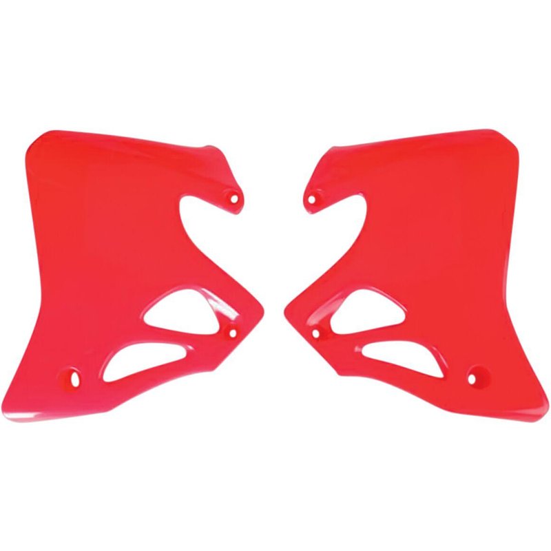 HO02672#067 - UFO Replacement Radiator Scoops For Honda CR125 1995-1997 - CR Red/Red