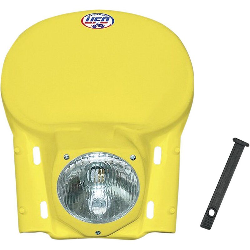ME08040D - UFO Vintage Universal Headlight (1978-88) - Yellow