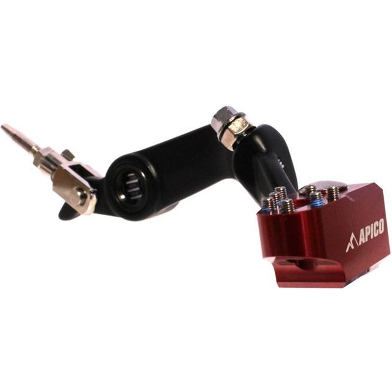 Apico Elite Brake Pedal - Montesa 4RT 250 2005-13, 4RT 260 2014-23 - Black/Red