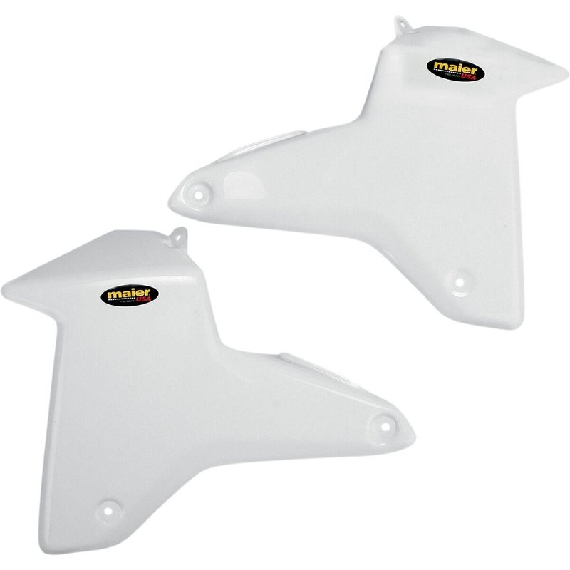 178051 - Maier Radiator Scoops For Suzuki LT-R 450 2X4 2006-2009 - White