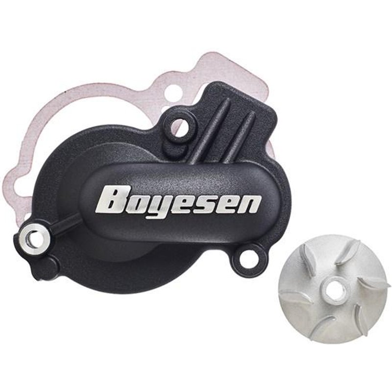 Boyesen Supercooler Water Pump Kit - Kawasaki KXF45 2019-22, KX450XC 2021-22 - Black