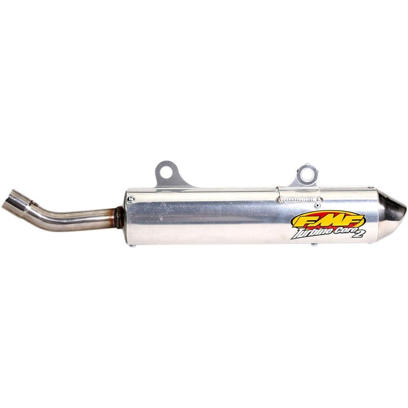 020329 - FMF Turbinecore 2 Spark Arrestor Silencer For Honda CR500 1991-2001 - Silver