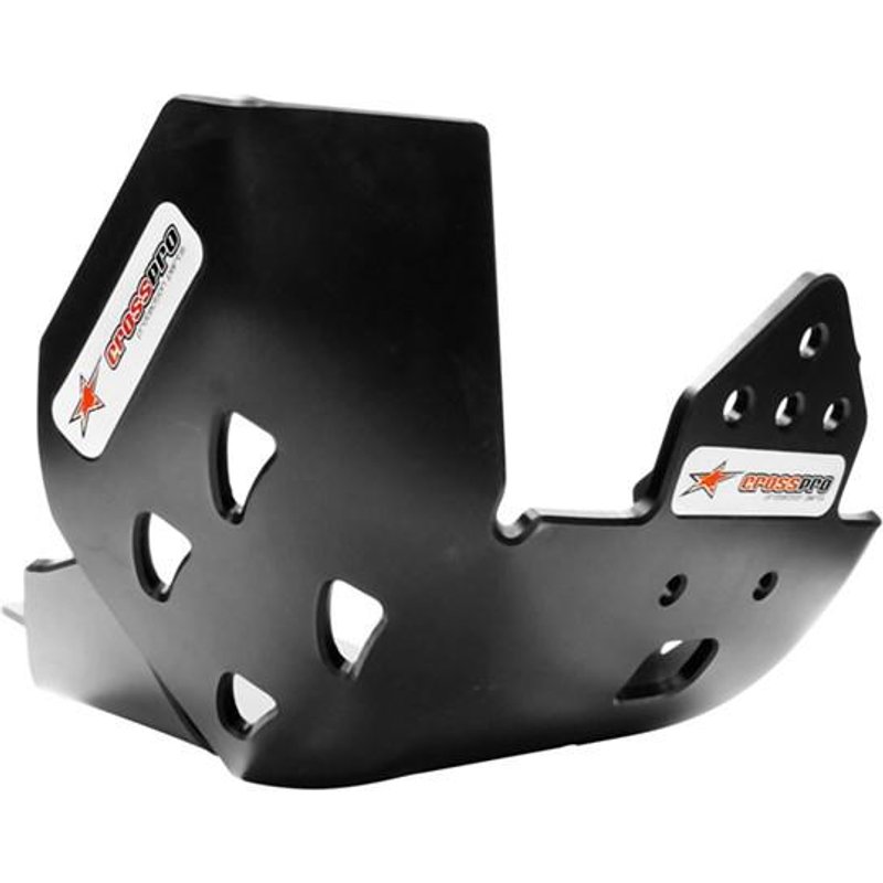 CrossPro DTC Enduro Skid Plate - Beta RR 350/400/450/498/520 2010-17 - Black