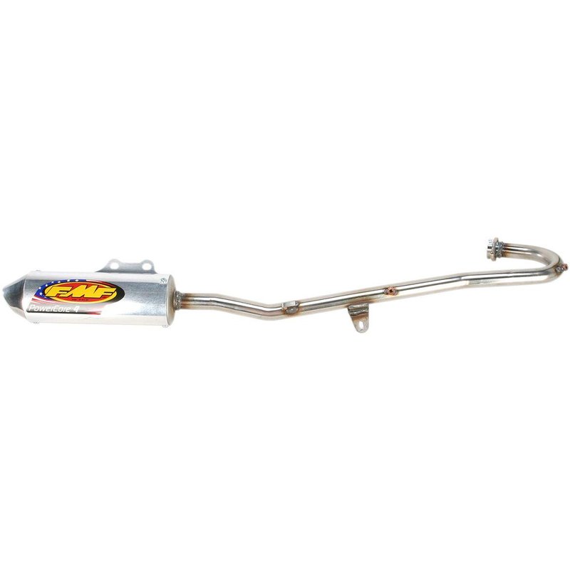 041014 - 041014 - FMF Powercore 4 Silencer & Hi-Flo Header Pipe - Honda CRF80/100 2004-13