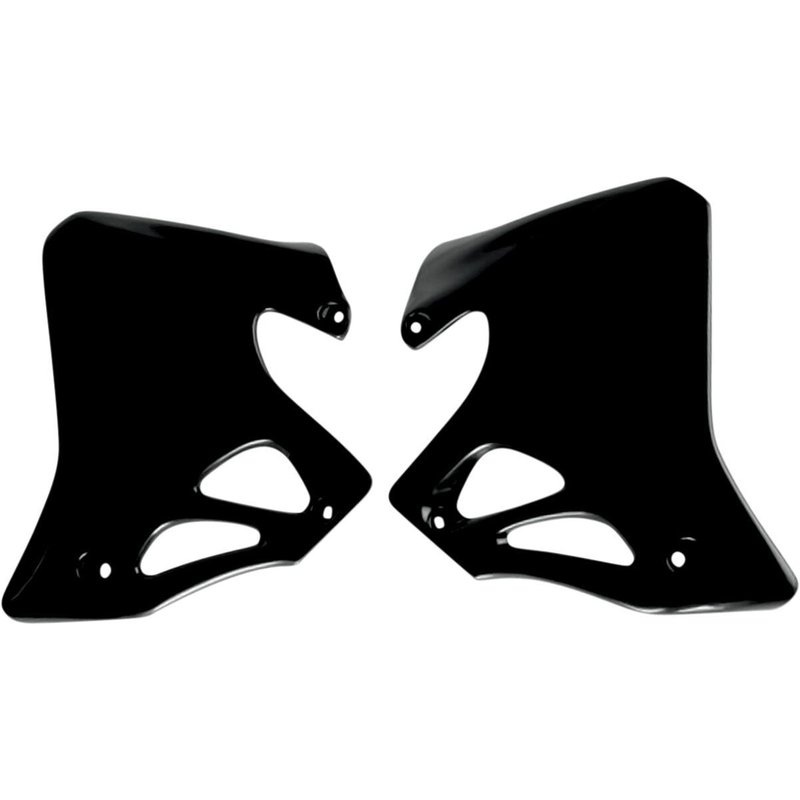 HO02672#001 - UFO Replacement Radiator Scoops For Honda CR125 1995-1997 - Black
