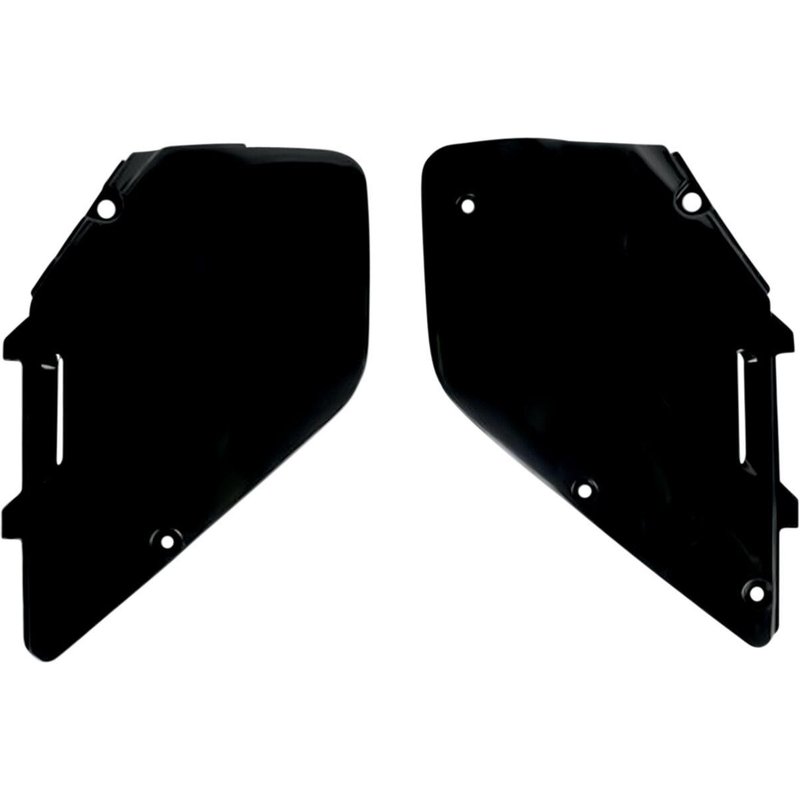 SU02959#001 - UFO Side Panels - Suzuki RM 125/250 1996-2000 - Black