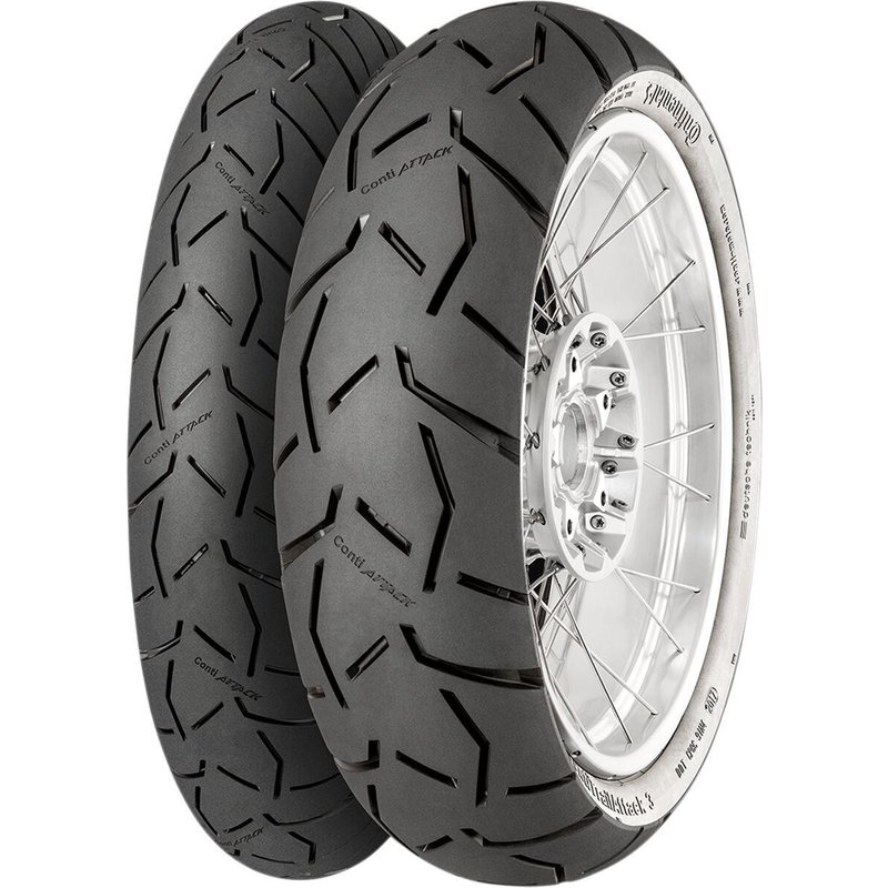 02001310000 - Continental ContiTrailAttack 3 57H TL Front Tyre - 100/90-19"