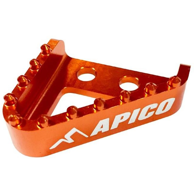 Apico OEM Replacement Brake Pedal Tip - KTM/ Husqvarna - Orange
