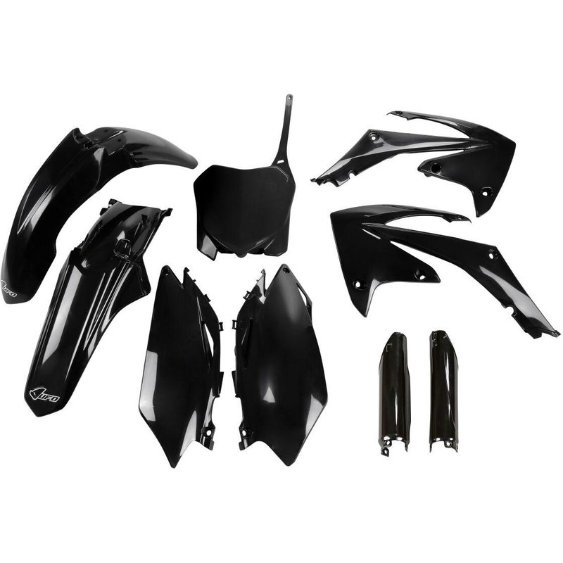 HOKIT113F@001 - UFO Full Plastics Kit - Honda CRF250R 2010, CRF450R 2010 - Black
