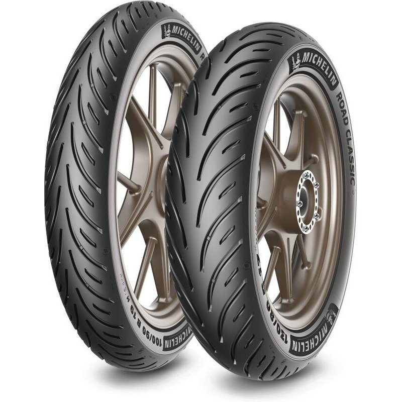 133164 - Michelin Road Classic 52H TL Front Tyre - 100/80 - 17"
